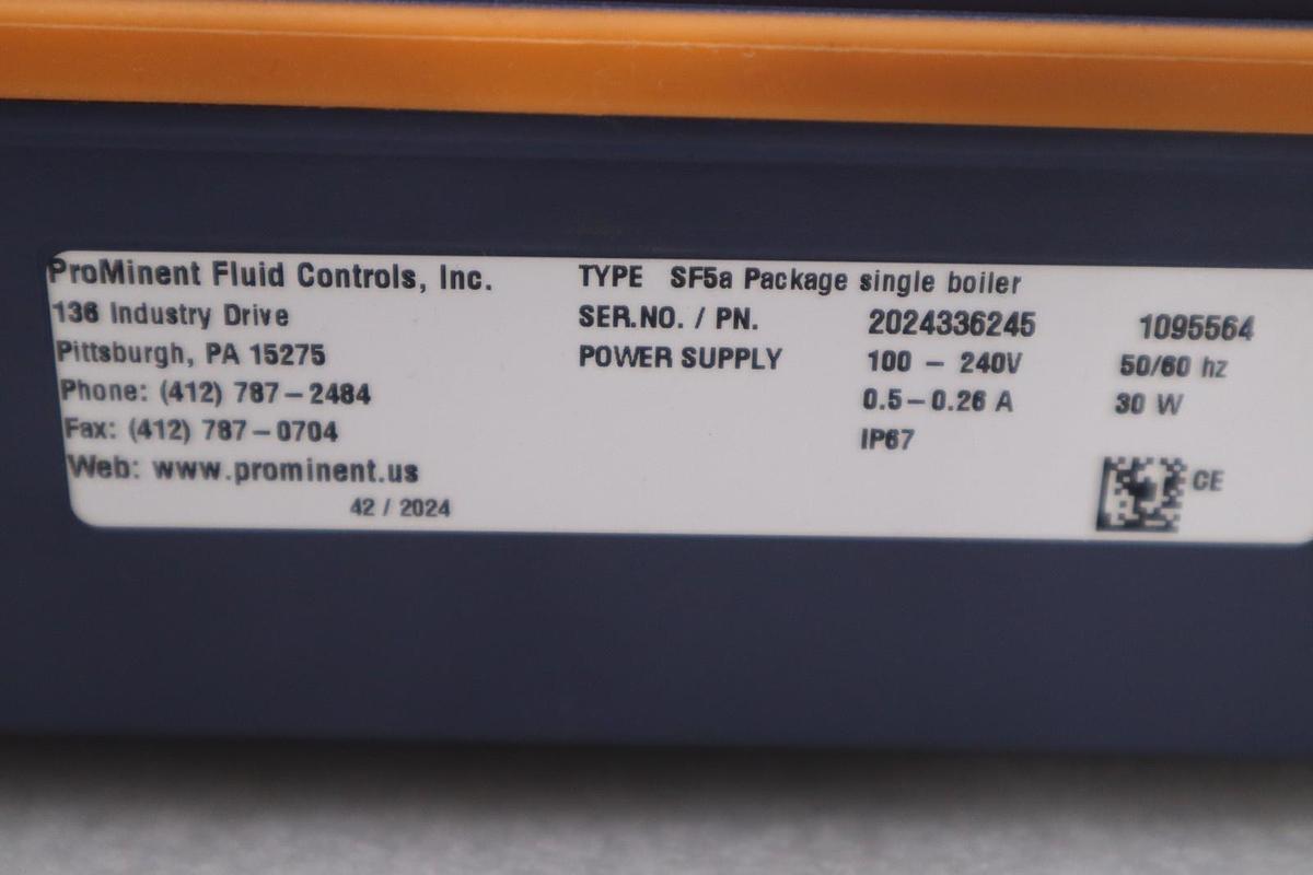 NEW PROMINENT 1095564 SlimFlex 5 Single Boiler Blowdown w/chem feed timers