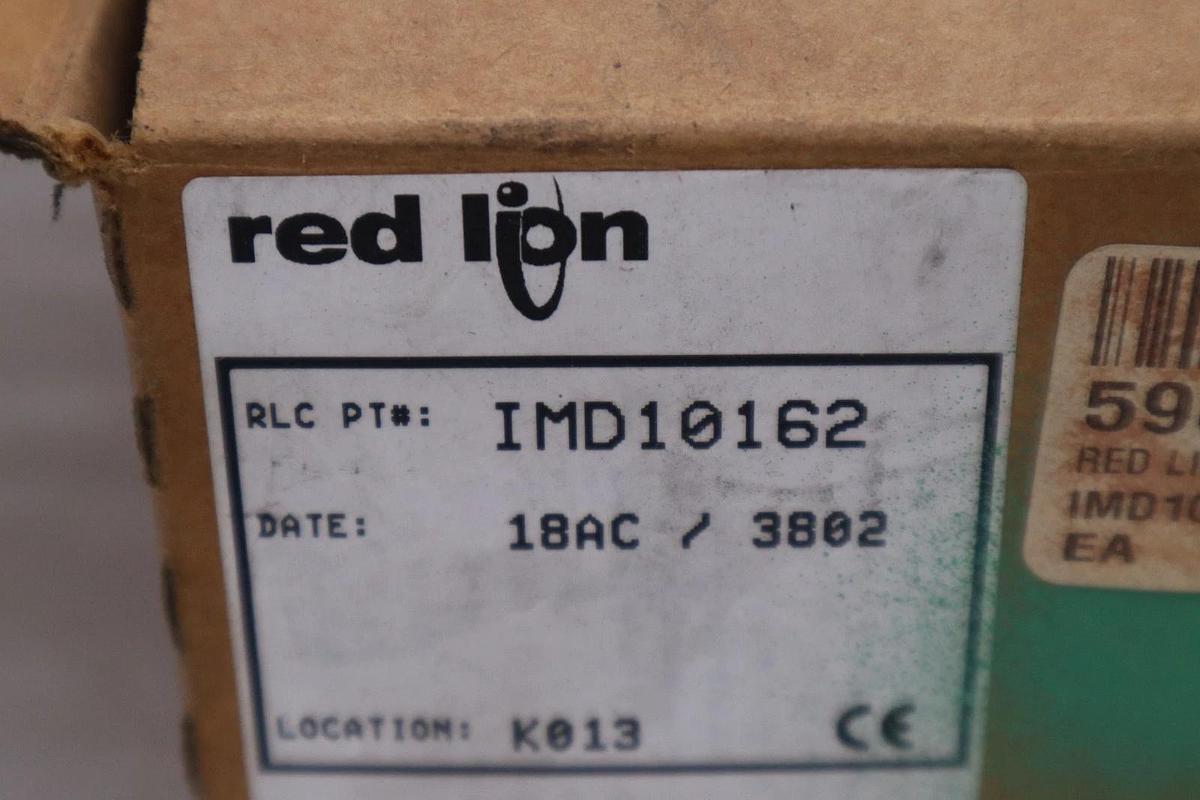 Used NEW OPEN BOX Red Lion IMD10162 Intelligent Decade Voltage Meter Alarm 5057CC
