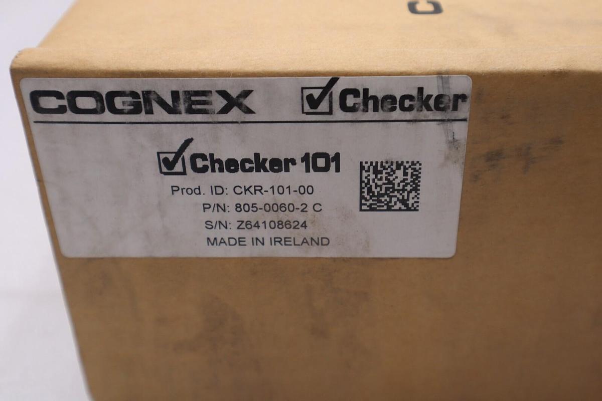 NEW COGNEX CKR-101-00 VISION SENSOR CHECKER 805-0060-2 C STOCK 2432