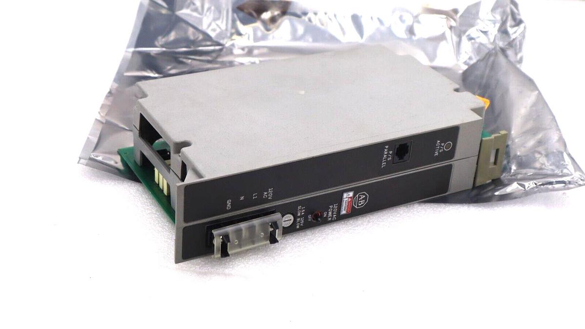 Used ALLEN BRADLEY 1771-P4 120V AC POWER SUPPLY MODULE #K-166A