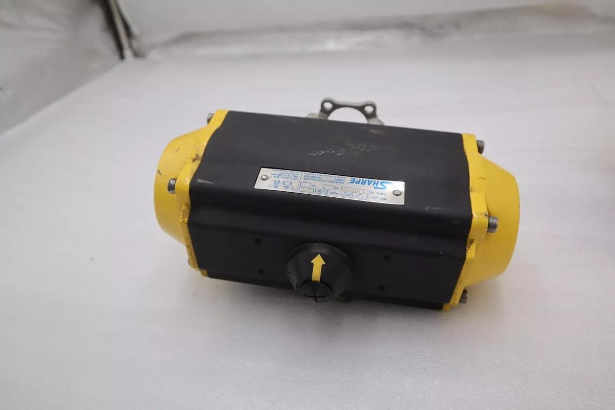 Used Sharpe SPN II 085 Double Acting Rack and Pinion Pneumatic Actuator STOCK 1550-A
