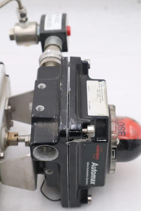 Used FLOWSERVE NXCLU2PP-18-00200/ M105 K55 90 ACTUATORS AND CONTRFOLS STOCK M-81
