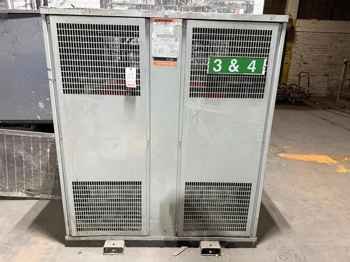 Used 750 kVA REX Manufacturing DRY TYPE Transformer HV 575V LV 480/277V