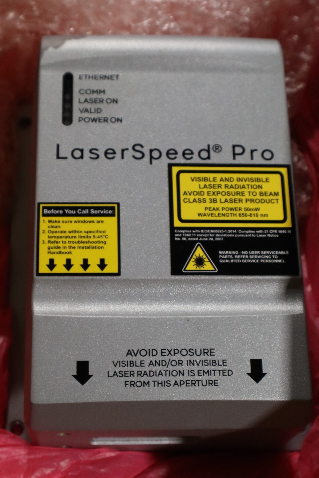 Nordson LS4500-403 LASER COUNTER 300MM LASERSPEED PRO - NEW IN BOX - STOCK GF183