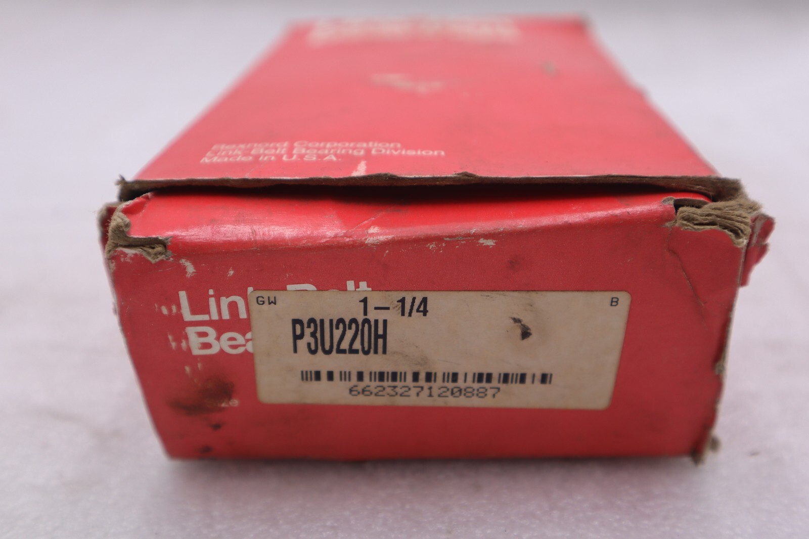 Used NEW OPEN BOX Link-Belt 1-1/4 Pillow Block Bearing P3-U220H STOCK B-784