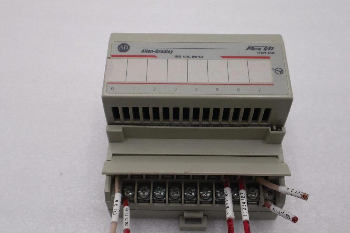 Used Allen Bradley 1794-IA8 1794-1A8 1794-IAB 1794-TBN Flex I/O Input Module #2425A