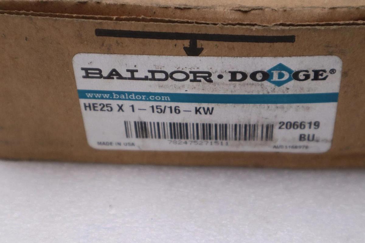 NEW DODGE BALDOR HE25 X 1-15/16-KW 206619 BEARING STOCK H797A