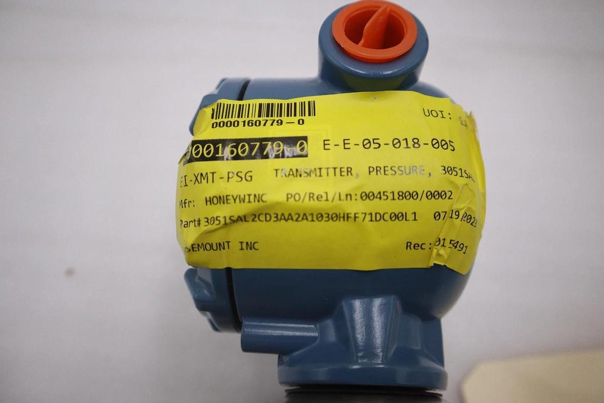 Rosemount 3051S / 3051SAL2CD3AA2A1030HFF71DC00L1 TRANSMITTER NEW UNIT #G377A
