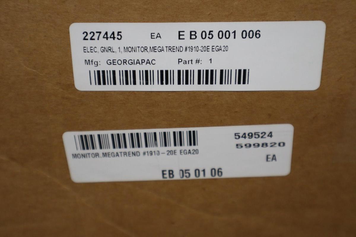 Used Intecolor E01910-20E/626273 Rackmount Computer STOCK GS24
