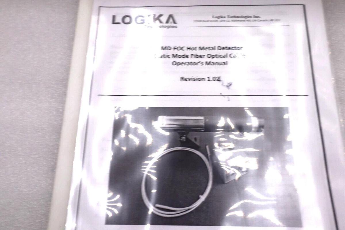 Used NEW LOGIKA TECHNOLOGIES HMD-ST-FOC-024 HOT METAL DETECTOR STOCK #2174