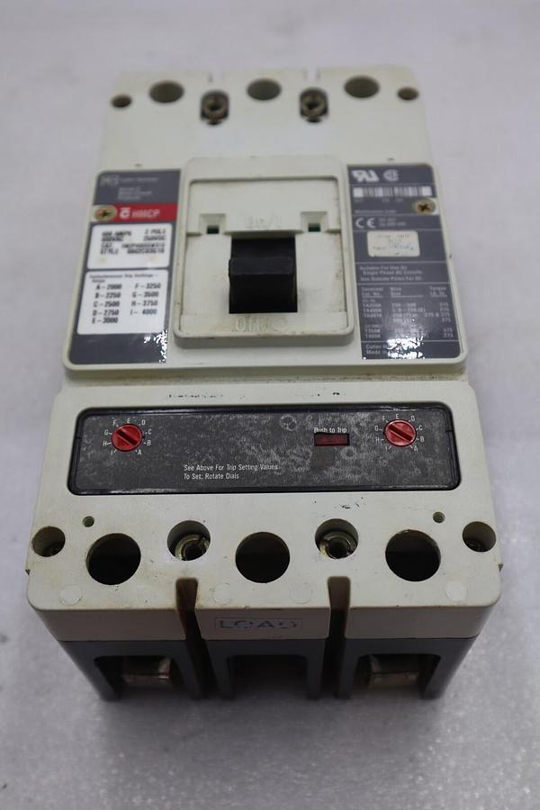 Used CUTLER-HAMMER HM2P400X5WS10 MOTOR CIRCUIT PROTECTOR SERIES C 600VAC STOCK #3226