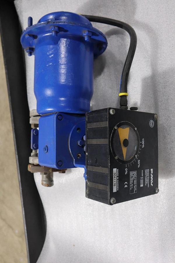 Used 1" Jamesbury Stainless Ball Valve QUADRA-POWR II STOCK S-619