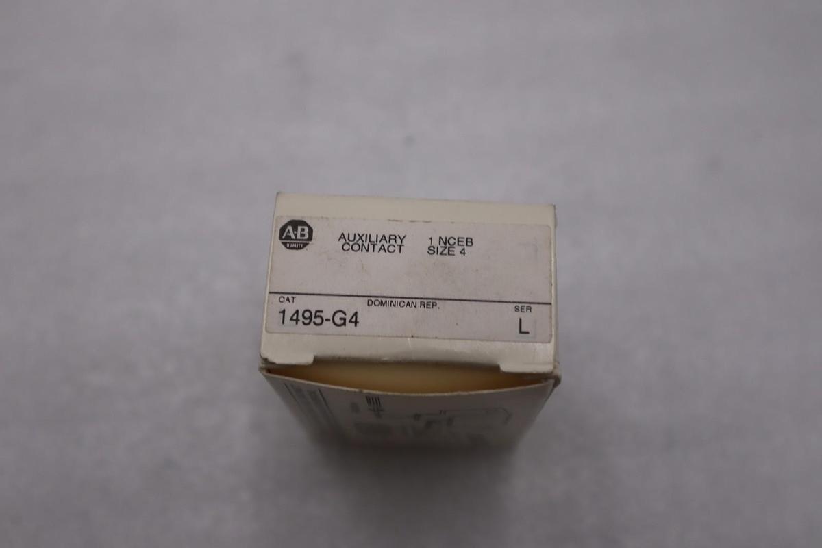 NEW AB Allen Bradley 1495-G4 Contact Early Break Series L STOCK H1673A
