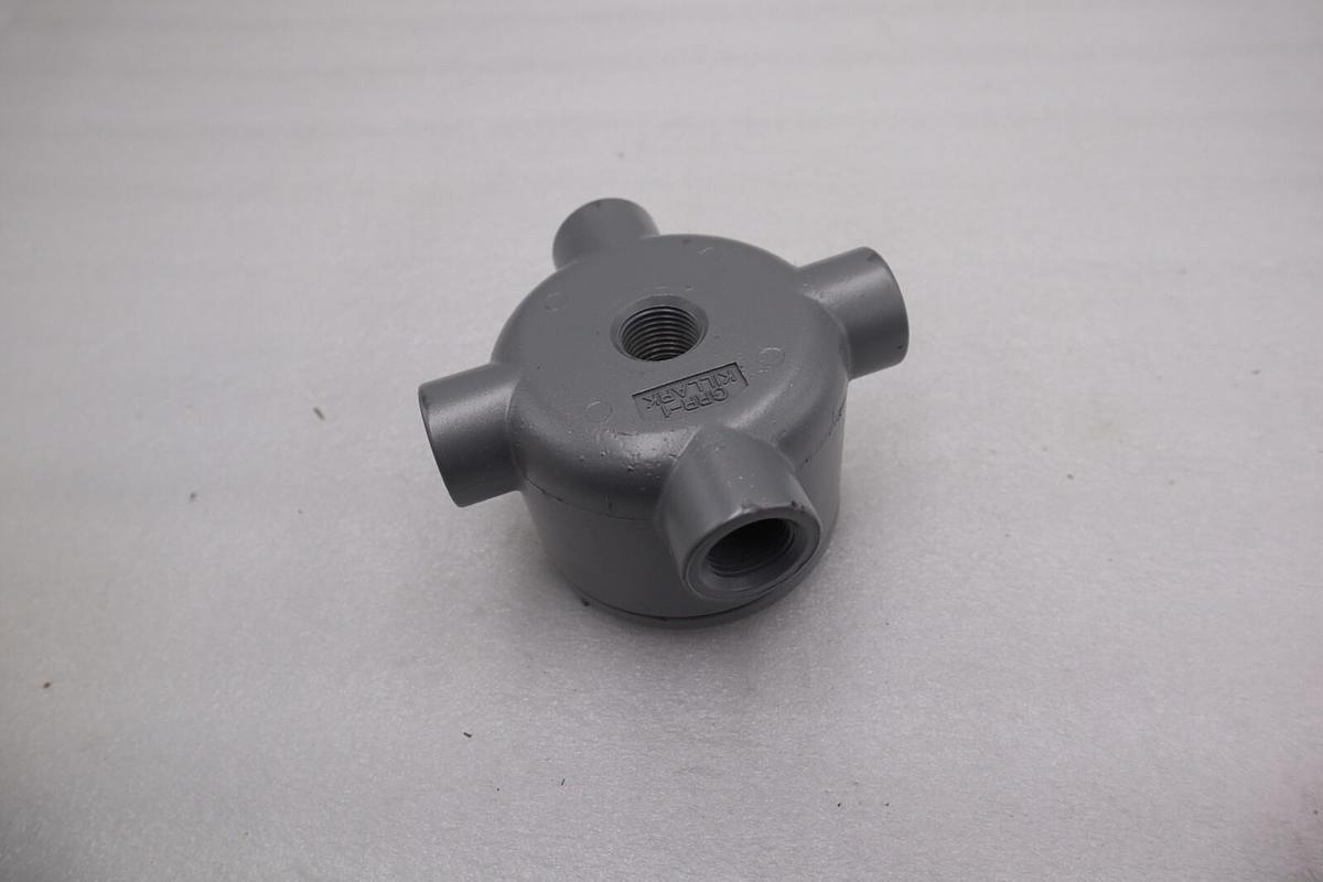 Used Killark GRR-1 Outlet Body Size 1/2" NEW OPEN BOX STOCK 2119-A