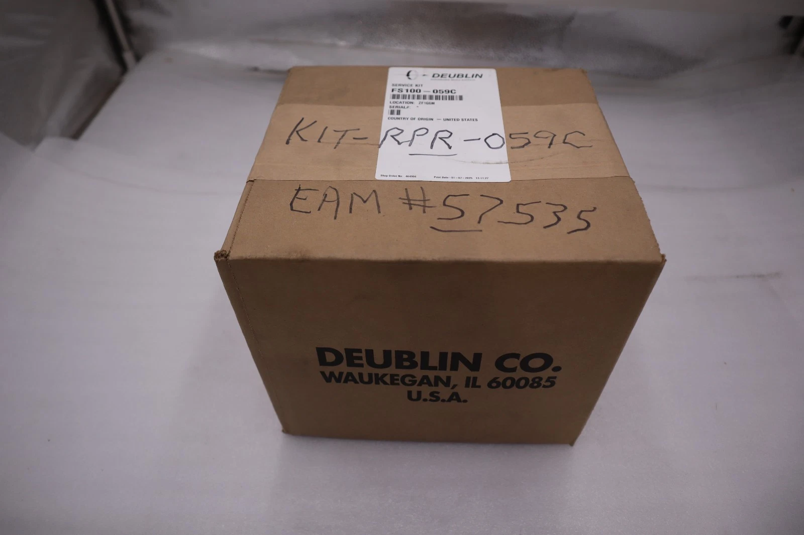Used New DEUBLIN FS100-059C Steam Joint Service Kit NEW IN BOX STOCK GF-1247