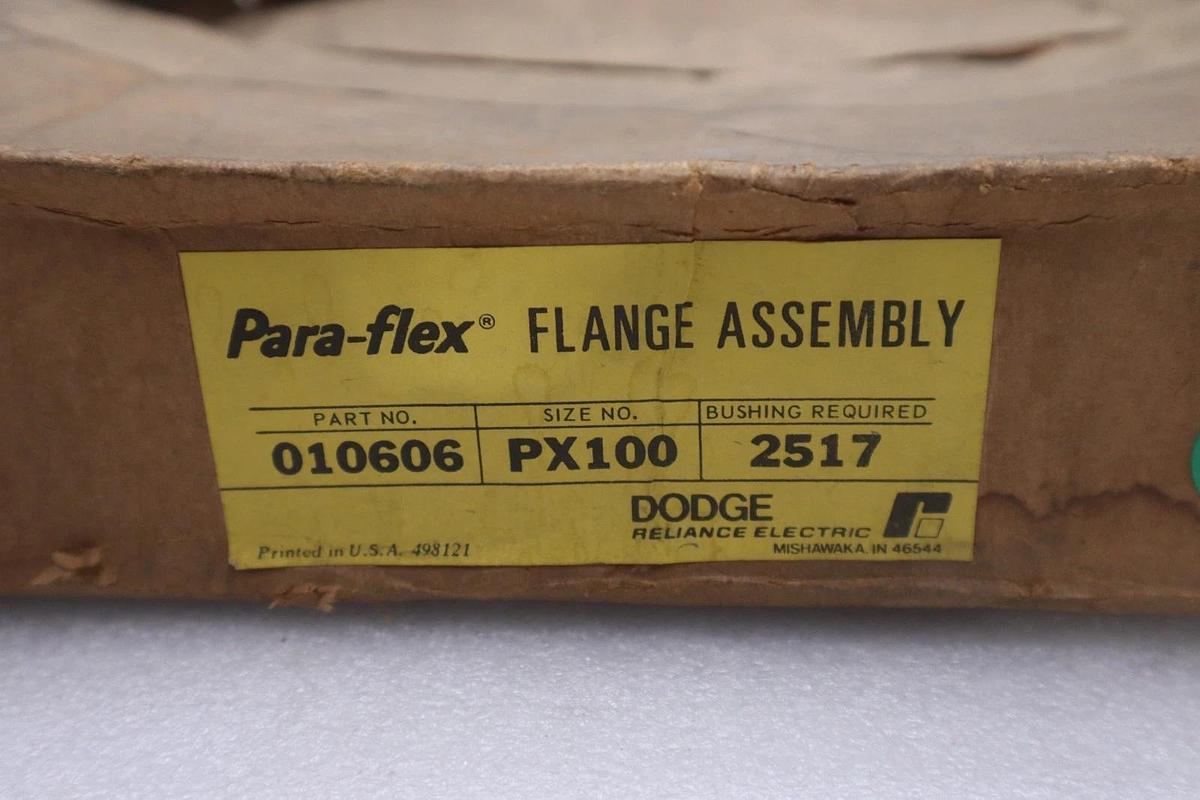 Used Dodge Para-flex Flange Coupling Requires Taper-Lock Bushing 2517 - STK GF673
