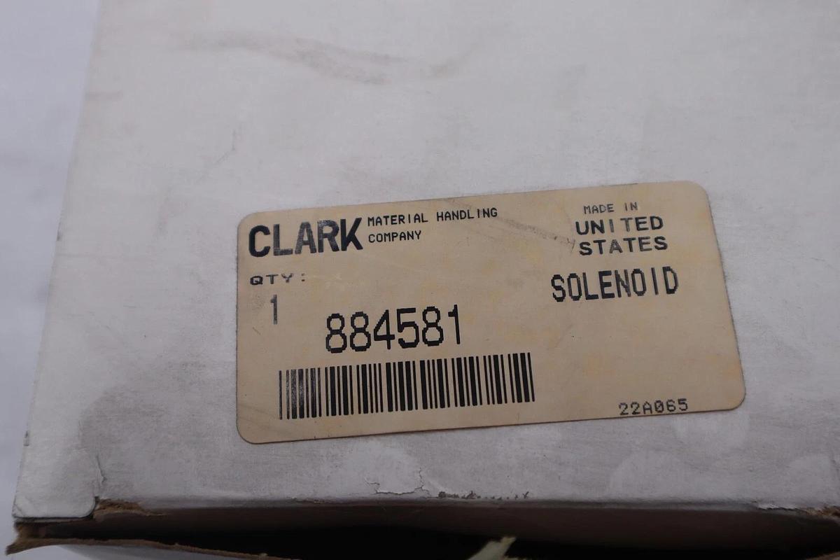 CLARK 884581 SOLENIOD #2027-A