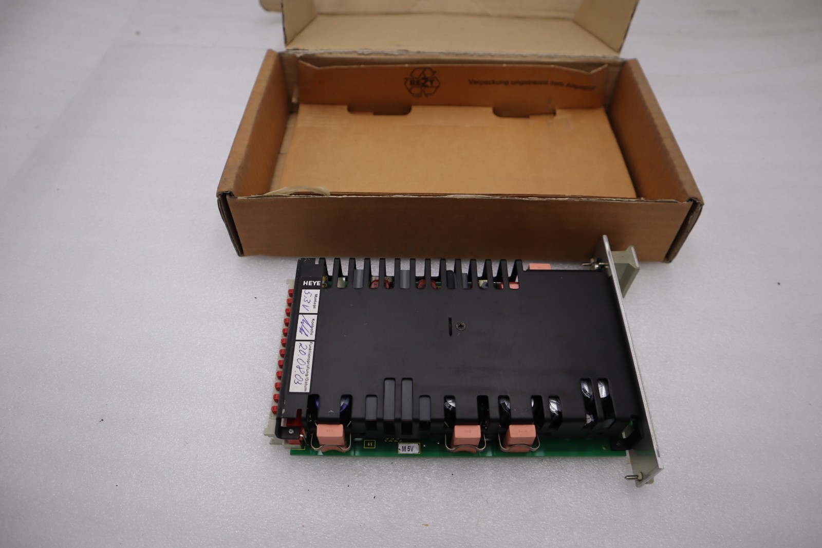 Used NEW OPEN BOX Schroff MAX105 Power Supply STOCK H1414