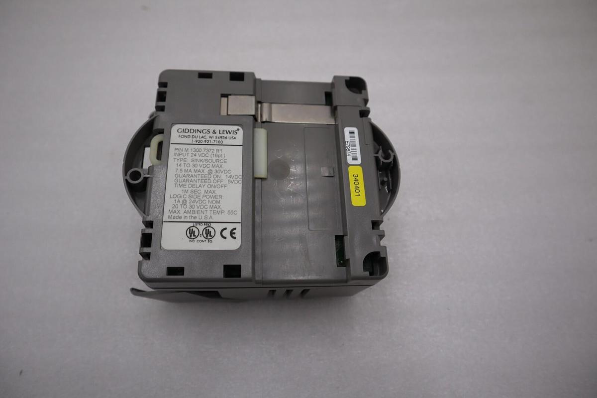 Used Giddings & Lewis M.1300.7372 R1 Input Module 24VDC SINK/SOURCE STOCK 5159A