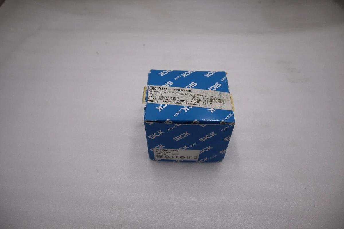NEW In Box Sick WT260-S270 Photoelectric Sensor Switch 6020769 STOCK H633A
