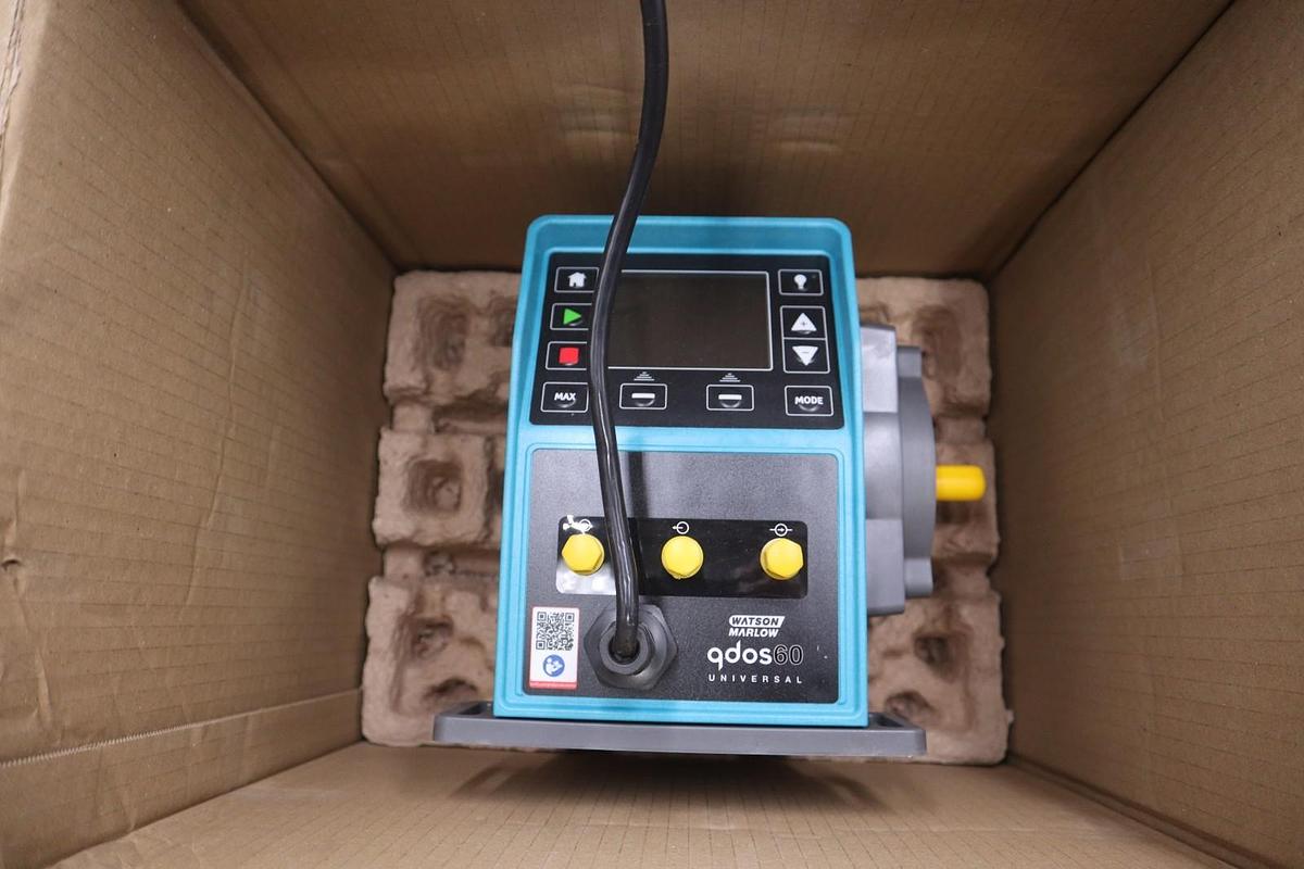 Used WATSON MARLOW 0M0.324L.GLA Qdos 60 - Metering Peristaltic Pump NEW IN BOX #GF468