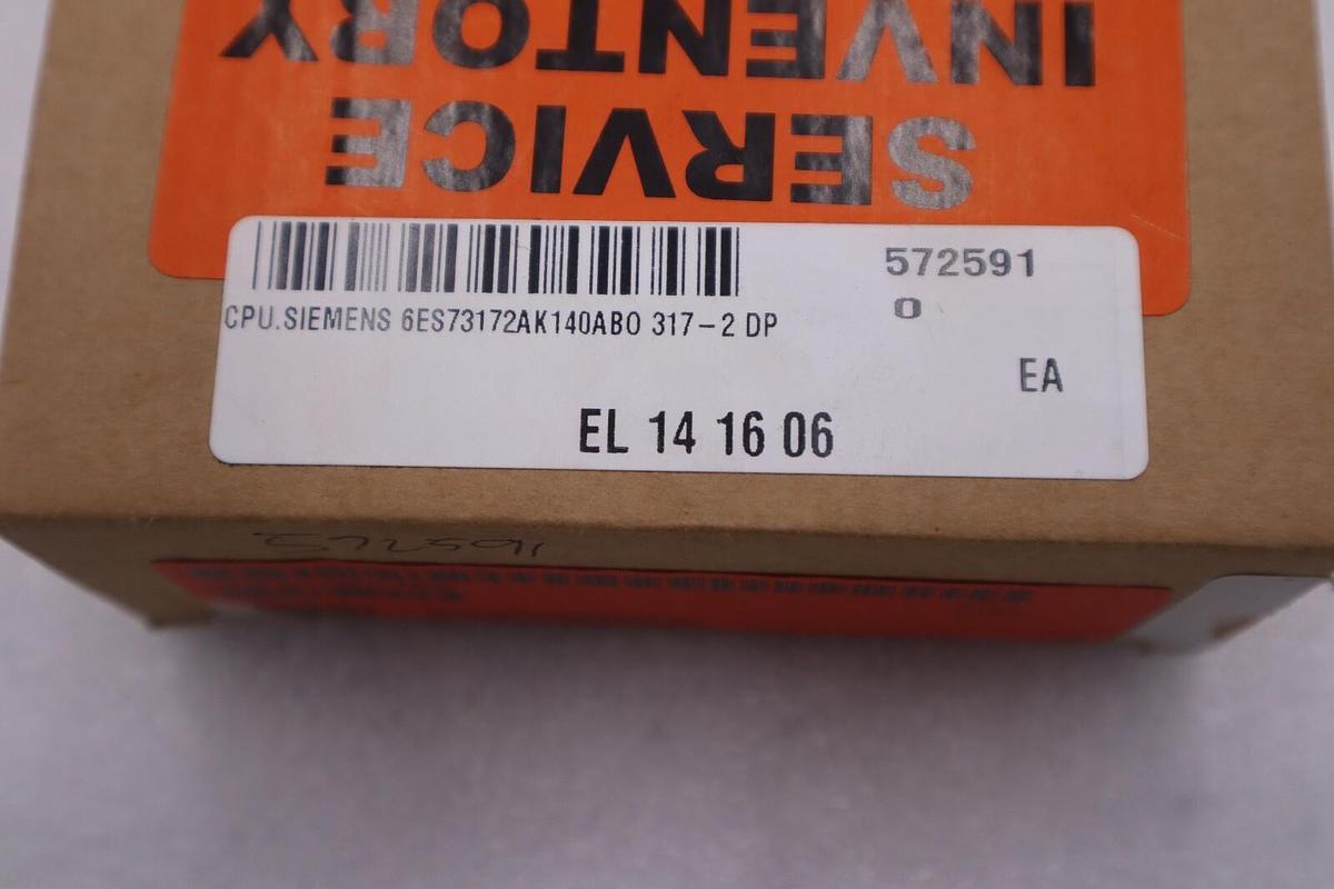 NEW 6ES7 317-6FF04-0AB0 Central Processing Unit CPU 317F-2 D2 SIEMENS S7-300