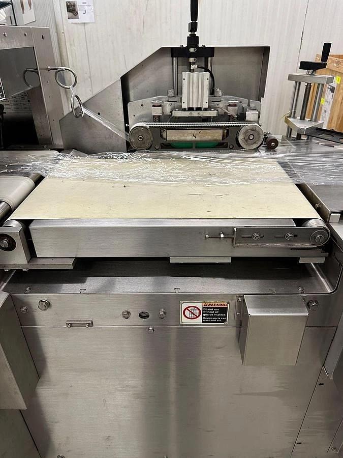 Used SHANKLIN F-1A CDA STAINLESS STEEL FOOD GRADE SIDE SEAL SHRINK WRAPPER