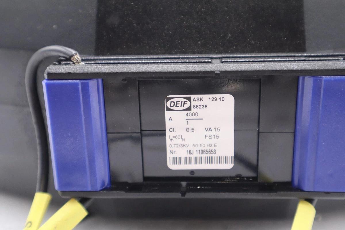 Used DEIF ASK 129.10 88238 VA 15  50-60 Hz E PLUG-IN CURRENT TRANSFORMER STOCK #2795