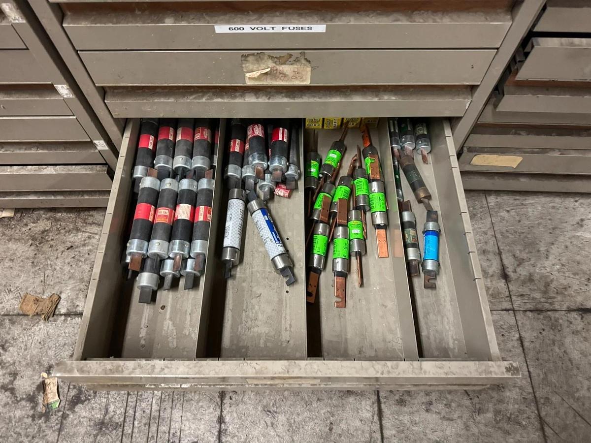 Used VIDMAR STYLE MICROFORM FILE CABINET 10 DRAWER (NO CONTENTS)