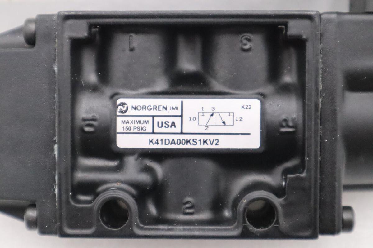 NORGREN K41DA00-KS1-KV2 / K41DA00KS1KV2 (BRAND NEW) STOCK H350