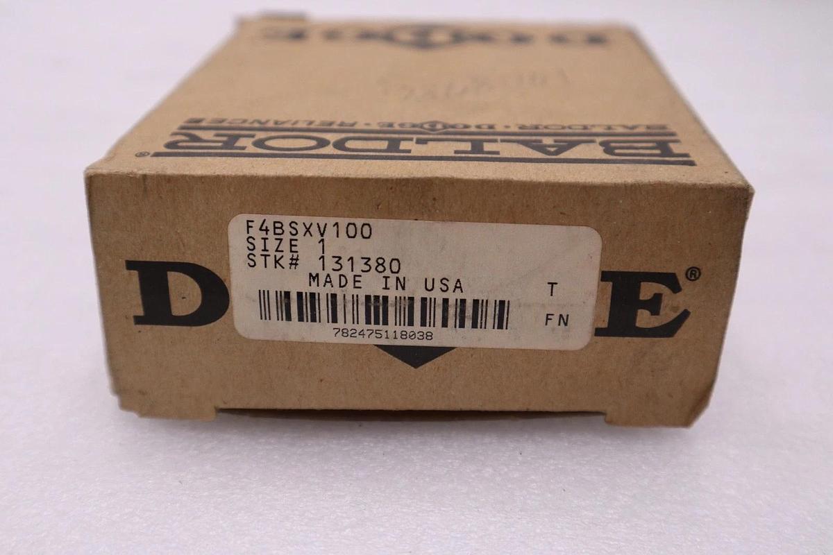 NEW 131380 F4B-SXV-100 4-BOLT FLANGE BEARING STOCK H341A