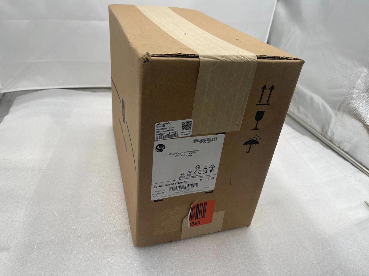 ALLEN-BRADLEY POWERFLEX 700  20BC015A3AYNANC0 SERIES B - FACTORY SEALED STK 2147
