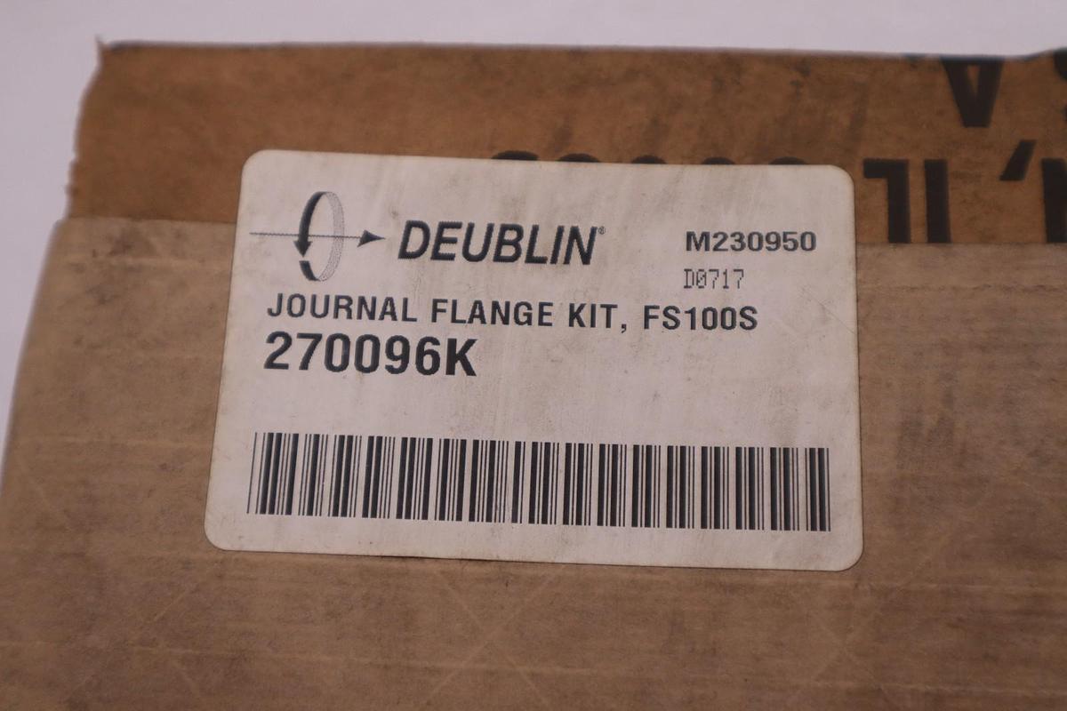 Deublin 270096K FS100S JOURNAL FLANGE KIT - NEW IN BOX - STOCK GF1264