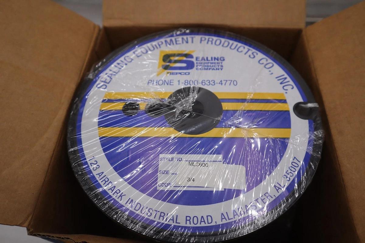 Used SEPCO ML3600 3/4" PTFE/Graphite Packing 10LBS - STOCK GF681