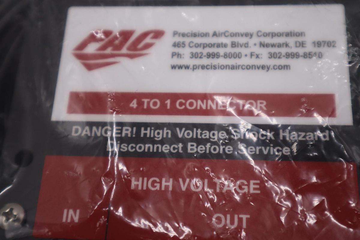 Used 4-1 CONNECTOR BLOCK HIGH VOLTAGE CABLE STOCK #3393B