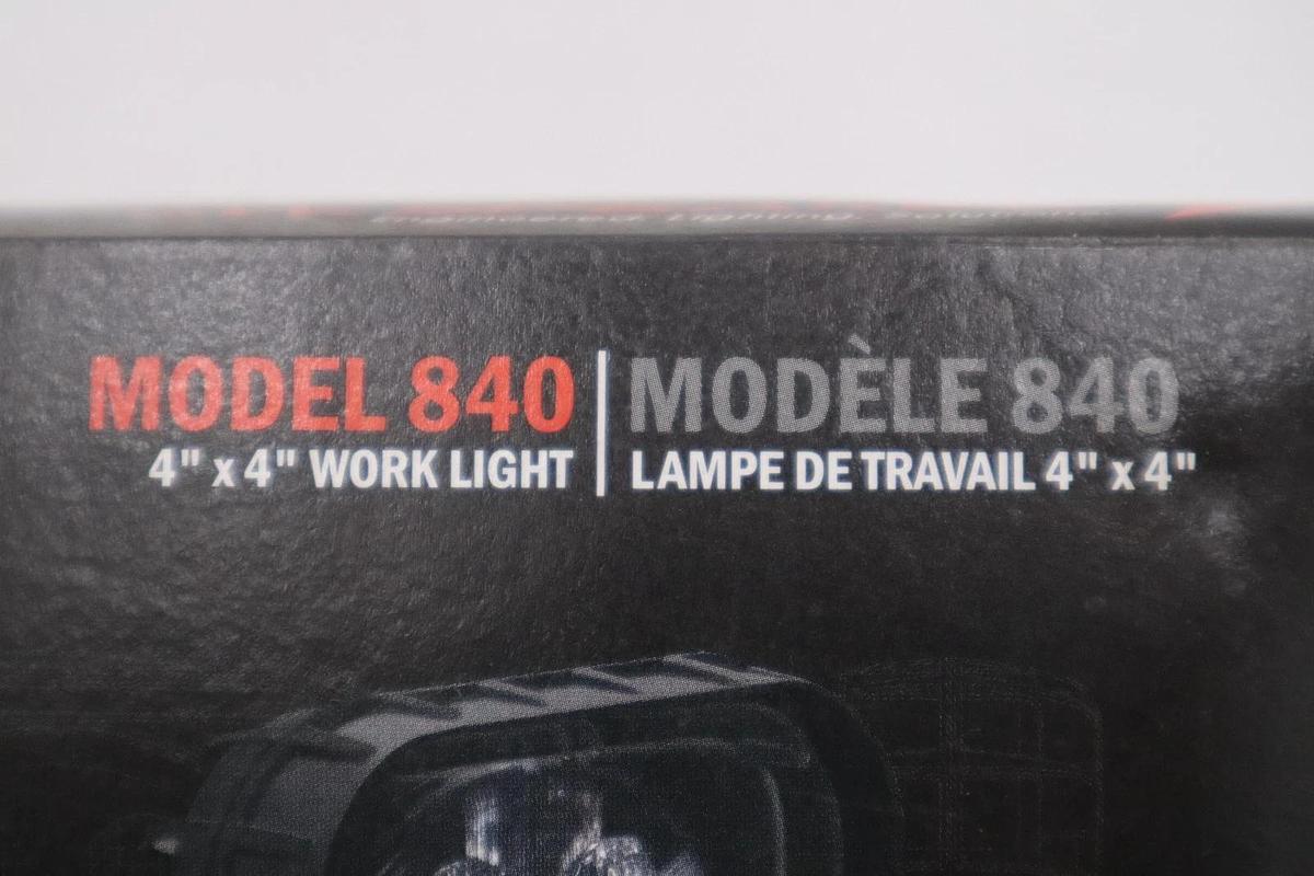 Used NEW JW SPEAKER 840 Trapezoid 12 - 24 Volt Work Spotlight STOCK GF670