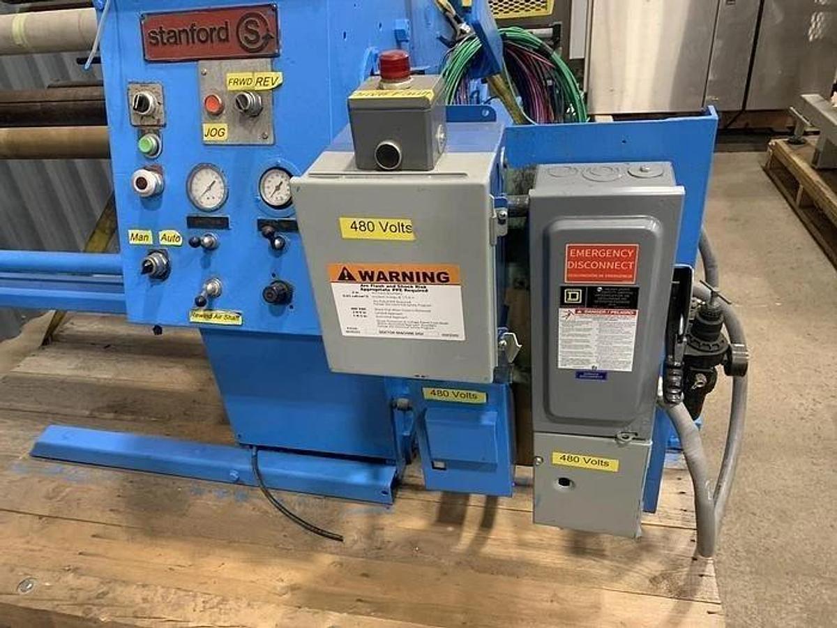 Used STANFORD MODEL 142 DOCTOR MACHINE 30" WIDE X 24" ROLL DIAMETER