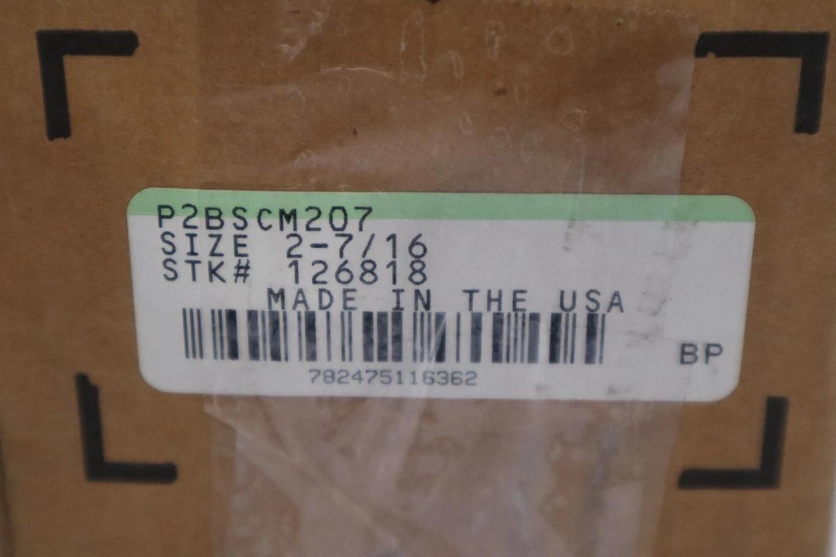 Used Dodge P2B-SCM-207 126818 Ball Bearing Pillow Block - STOCK SGF44