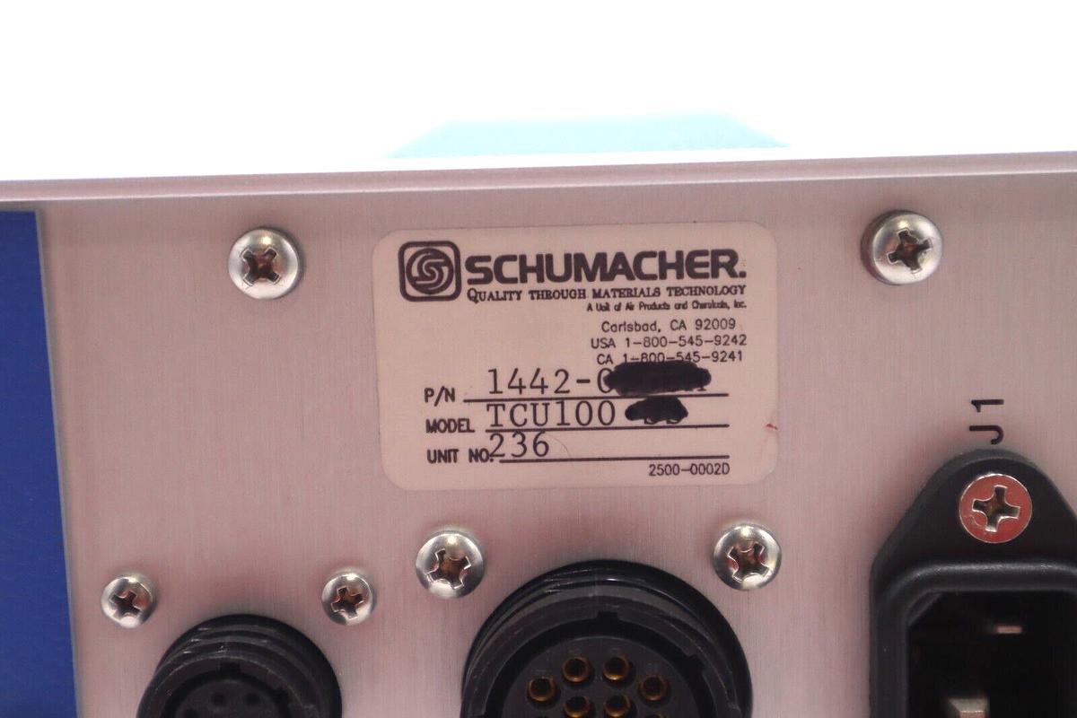 SCHUMACHER SORCE TEMPERATURE CONTROL SYSTEM MODEL 100 TCU100 STOCK #2777