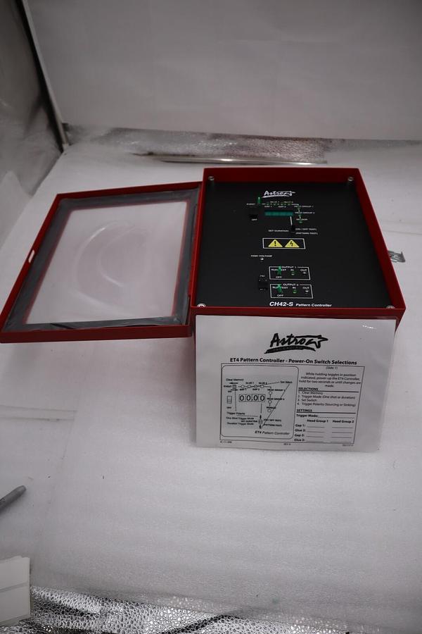 Used Astro Packaging CH42-S 240V Pattern Controller 77217 NEW UNIT STOCK H398