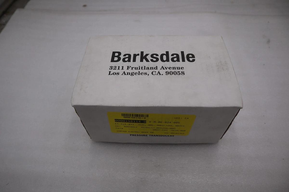 Barksdale DPD2T-A3SS Pressure Switch 0.03-3psi 125/250/480v-ac NEW IN BOX #G224A