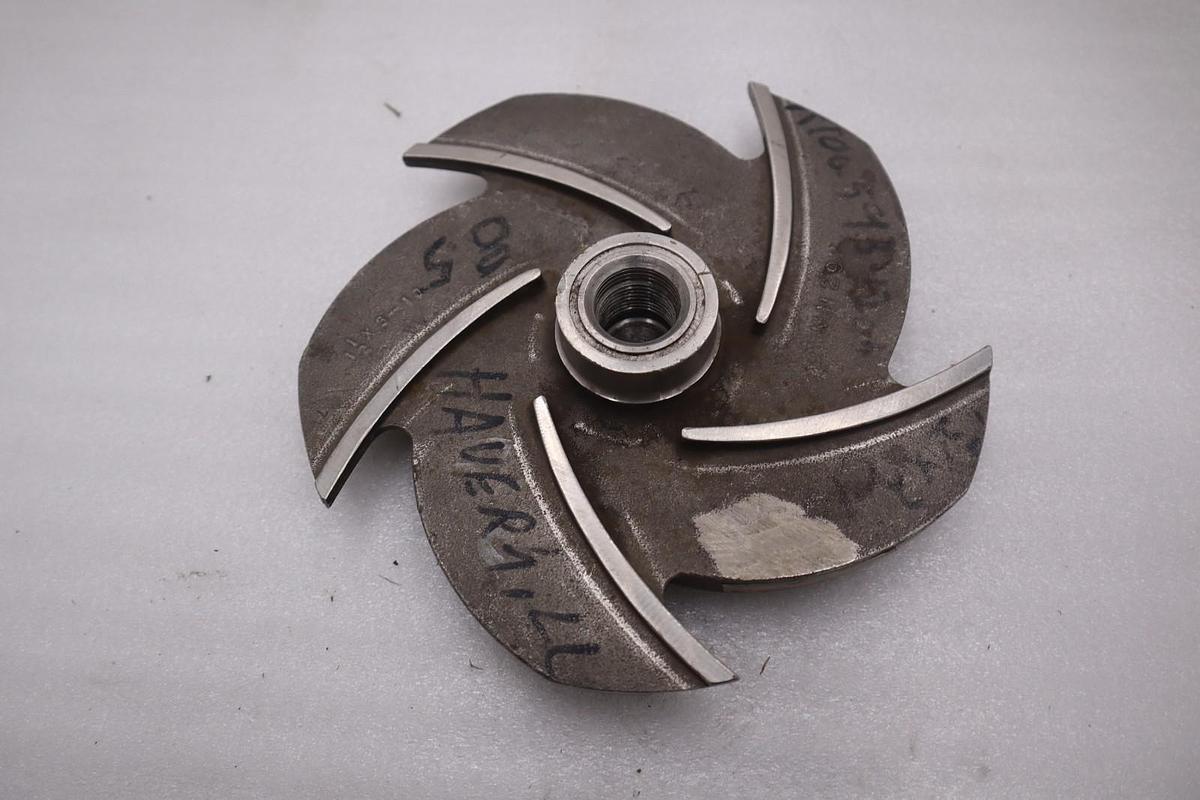 Used GOULDS PUMP Impeller 1-1/2 X 3 - 10 Duct Iron 8.5” - STOCK G421B