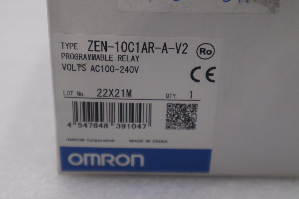 Used NEW OPEN BOX Omron ZEN-10C1AR-A-V2 ZEN10C1ARAV2 Relay STOCK G424A