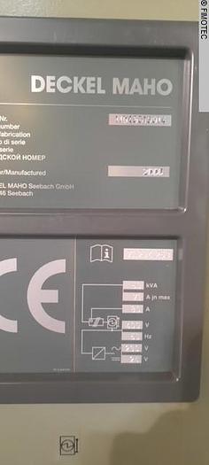 Used 2000 DMG DECKEL MAHO GILDEMEISTER DMU 50 EVOLUTION