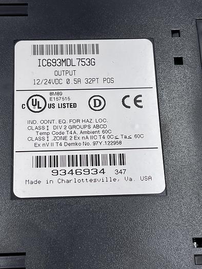 Used GE IC693MDL753G