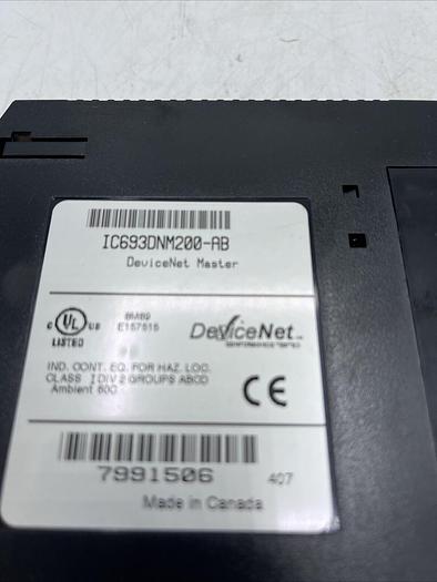 Used GE FANUC IC693DNM200-AB