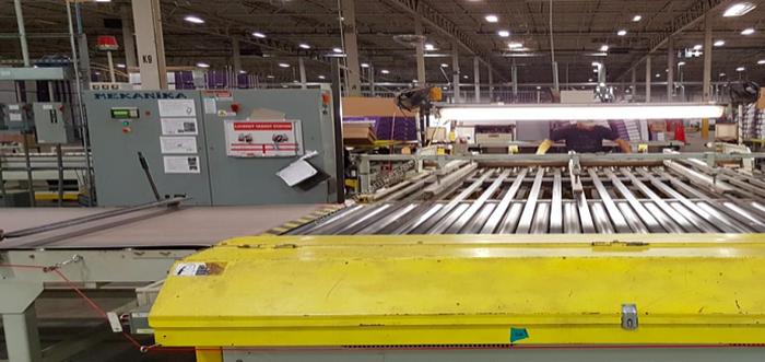 Used Complete Operation Flooring UV Line