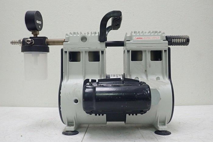 Used Welch Model 2581B-50 Piston Vacuum Pump, 115V 60Hz 4.0A 155752109805