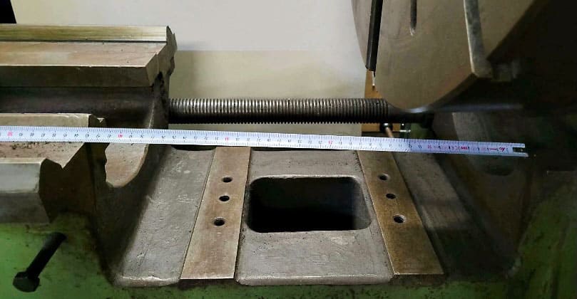 Used Meuser 800 x 1650 between centers - lathe