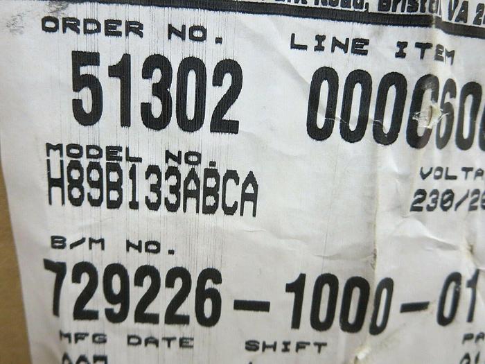 Bristol Compressor H89B133ABCA (S1-01503895001)